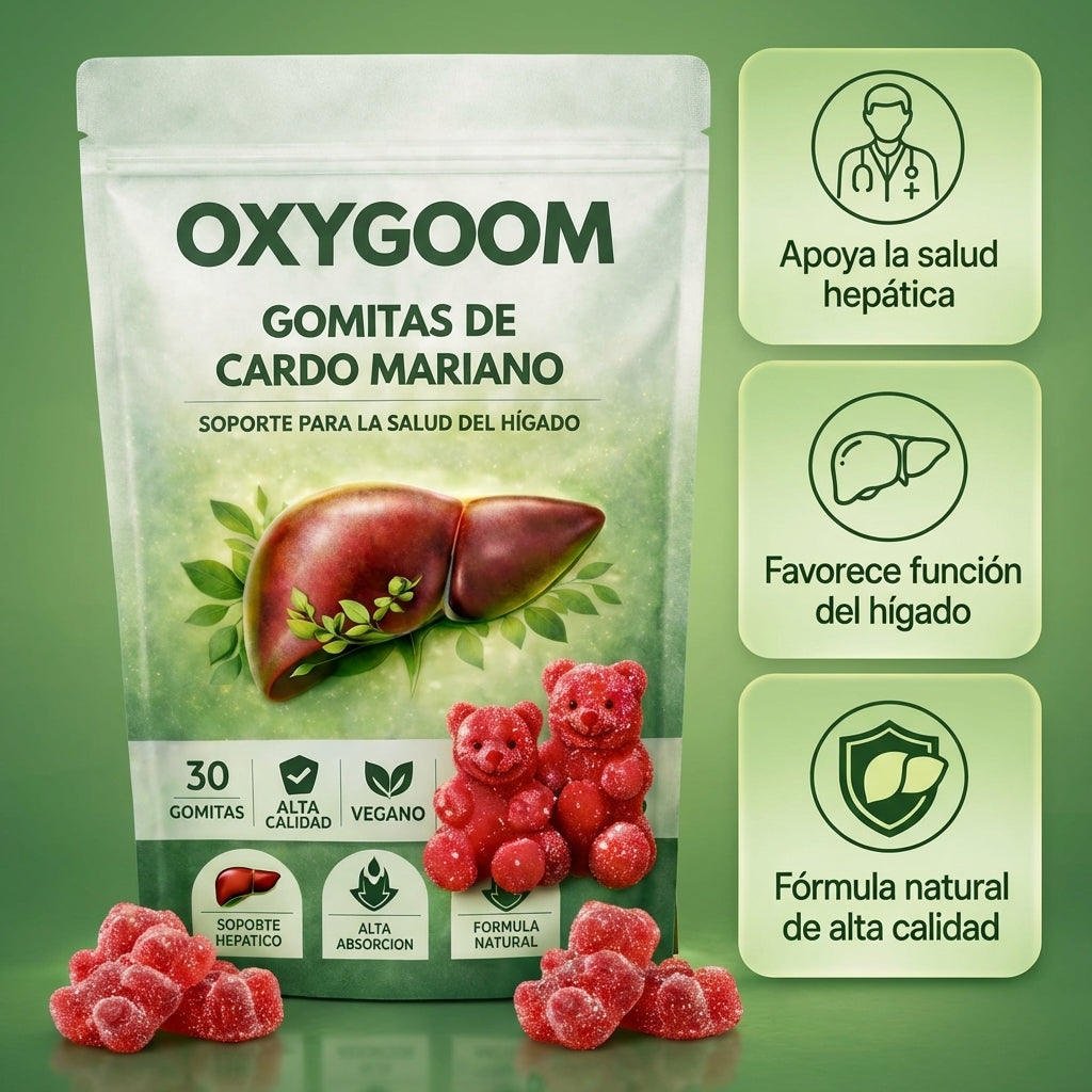 Gomitas blandas de cardo mariano