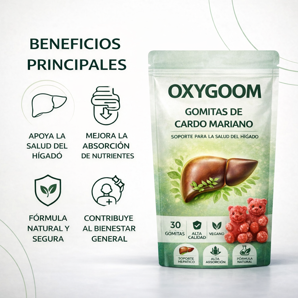 Gomitas blandas de cardo mariano