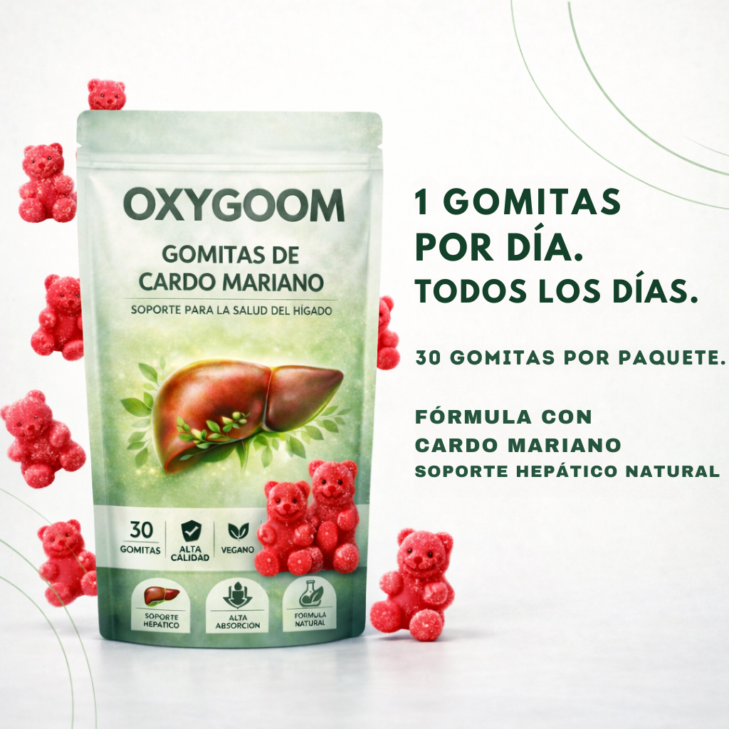 Gomitas blandas de cardo mariano